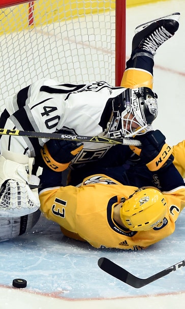 Jarnkrok’s hat trick leads Predators over Kings 5-3